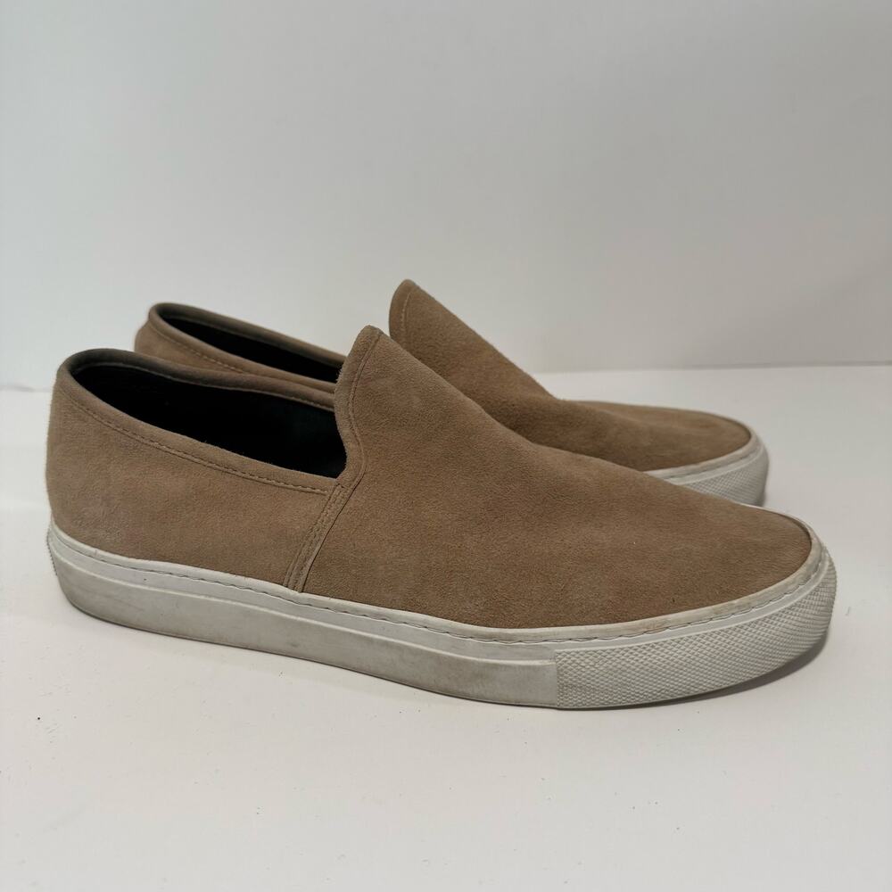 Jenni Kayne‎ Women's Shoes Suede Lounger Slip On Sneakers Tan 40